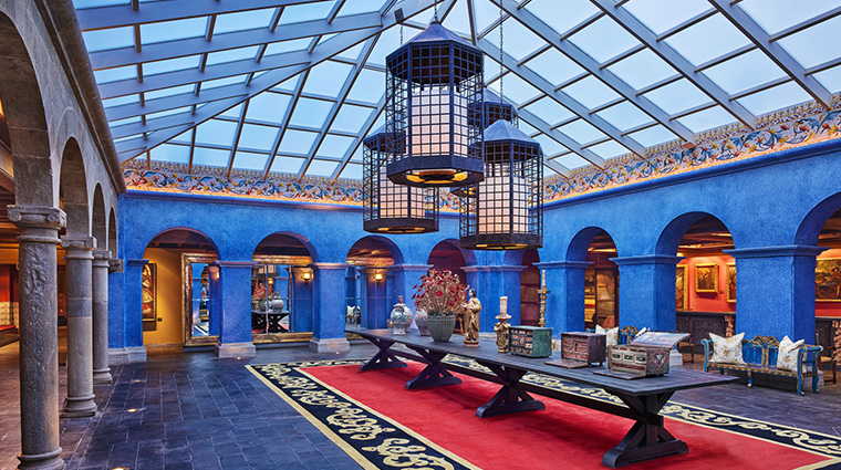 palacio del inka a luxury collection hotel lobby