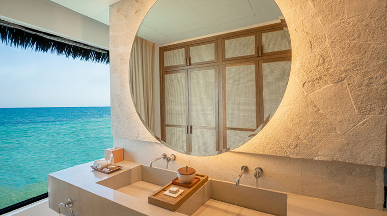 palafitos overwater bungalows bathroom