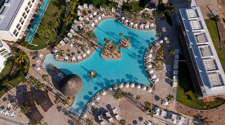 paradisus los cabos pool aerial