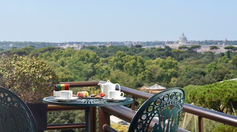 parco dei principi grand hotel spa Terrace