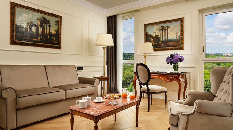 parco dei principi grand hotel spa corner suite