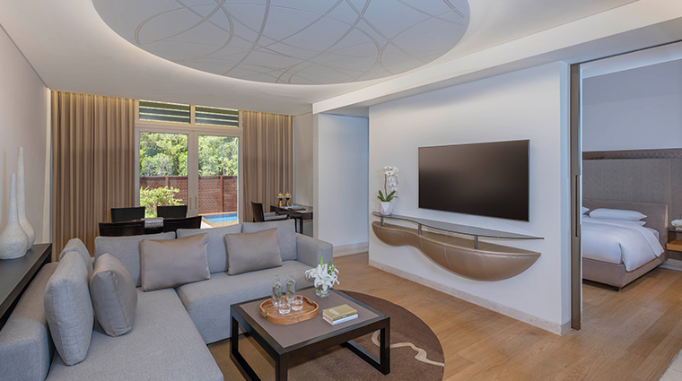 park hyatt abu dhabi hotel and villas garden villa living room