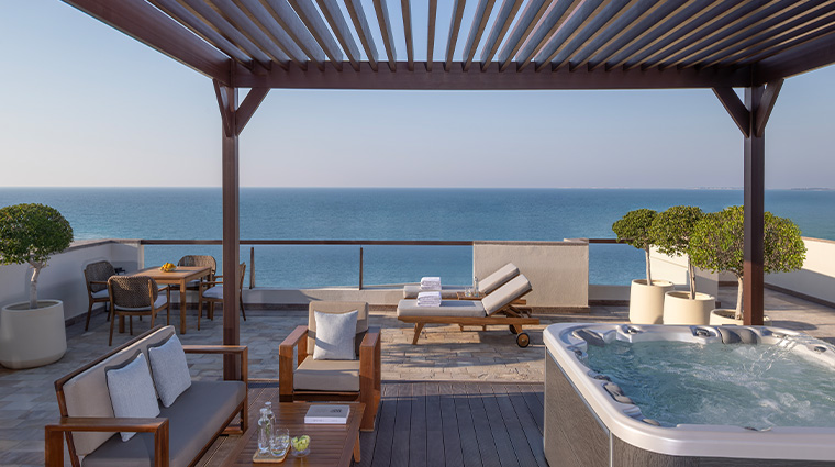 park hyatt abu dhabi hotel and villas park terrace suite terrace