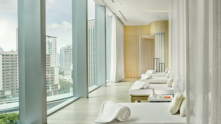 park hyatt bangkok Panpuri Spa Relaxing Area