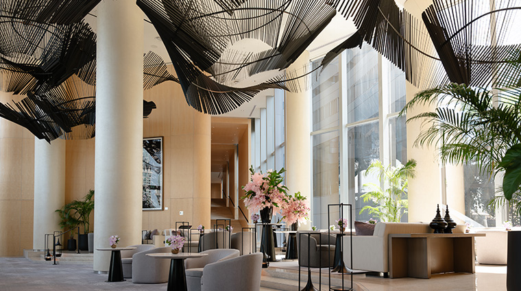 park hyatt bangkok living room