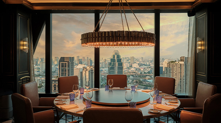 park hyatt bangkok penthouse chefs table
