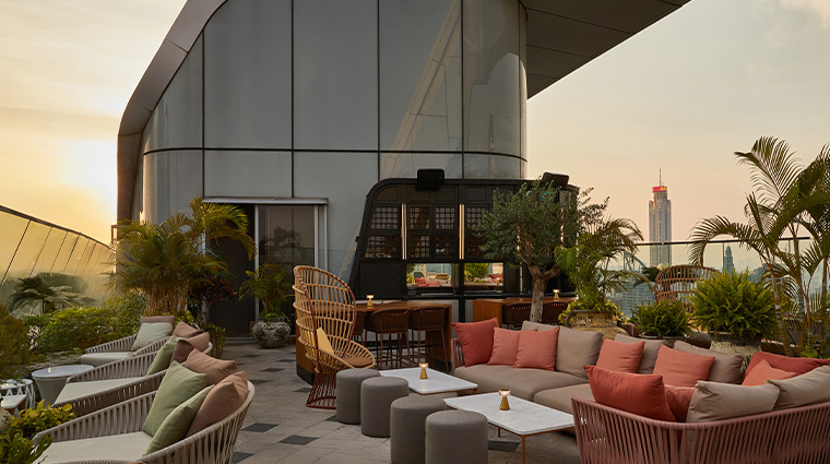 park hyatt bangkok penthouse rooftop bar
