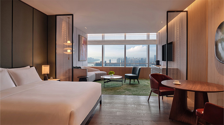 park hyatt changsha king bed with river view deluxe