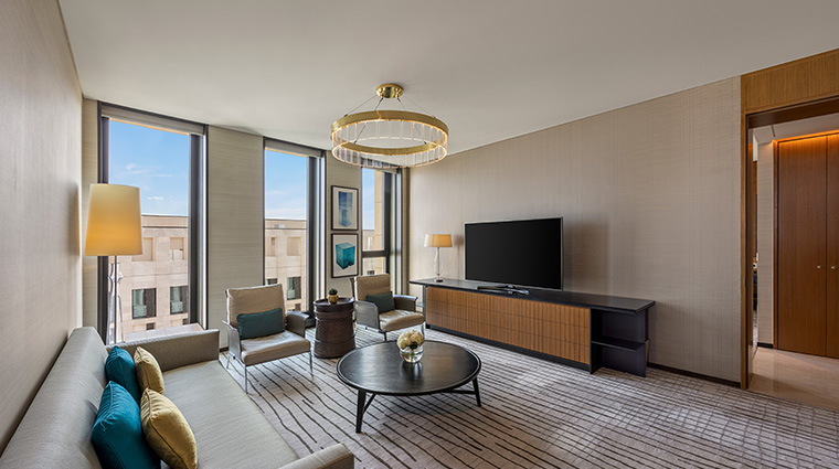 park hyatt doha family suite interconnecting view