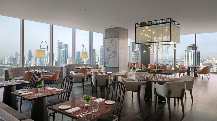 park hyatt jakarta restaurant dining room interior