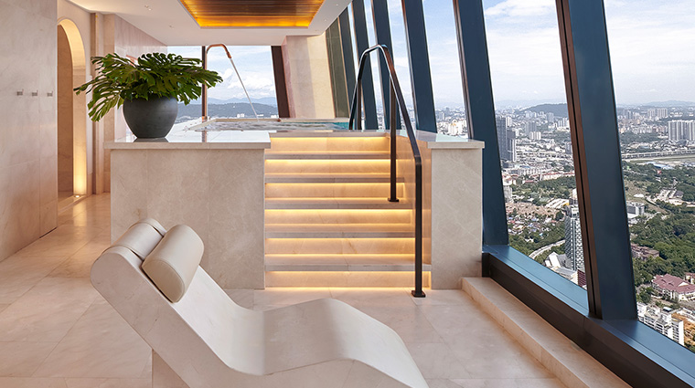 park hyatt kuala lumpur spa experience zone heated lounger