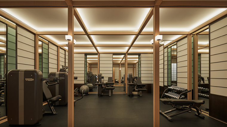 park hyatt kyoto fitness center 3rd floor