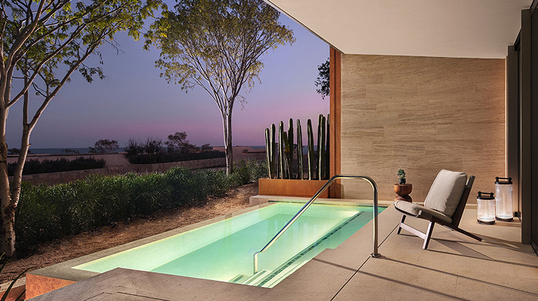 park hyatt los cabos at cabo del sol plunge pool suite exterior