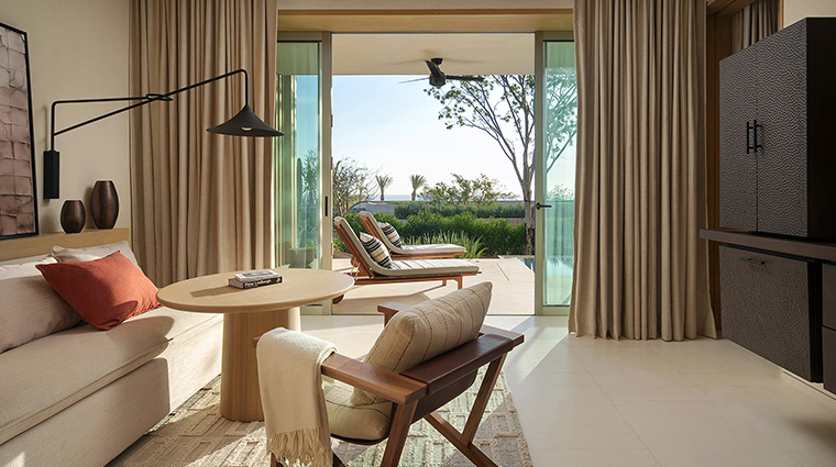 park hyatt los cabos at cabo del sol plunge pool suite living room