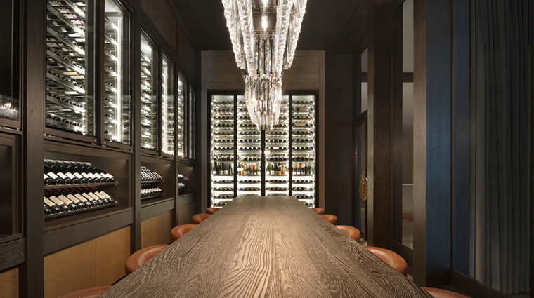 park hyatt niseko hanazono mountain lounge wine cellar dining room