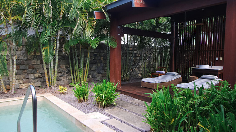 park hyatt st kitts christophe harbour Couples Spa Deck