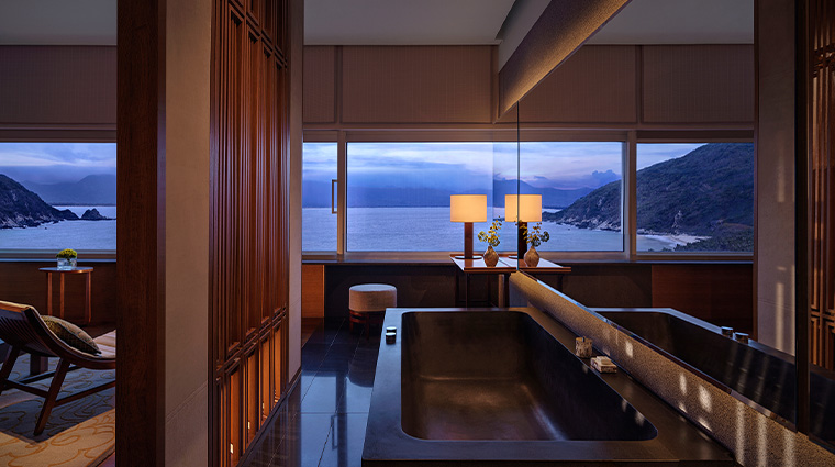 park hyatt sanya sunny bay resort premium ocean view bathroom
