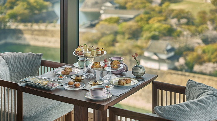 patina osaka restaurants nijiri afternoon tea