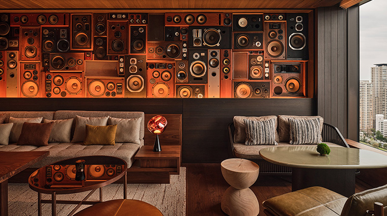 patina osaka restaurants sonata speakerwall