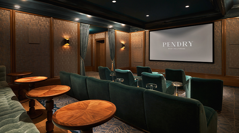 pendry west hollywood screening room16