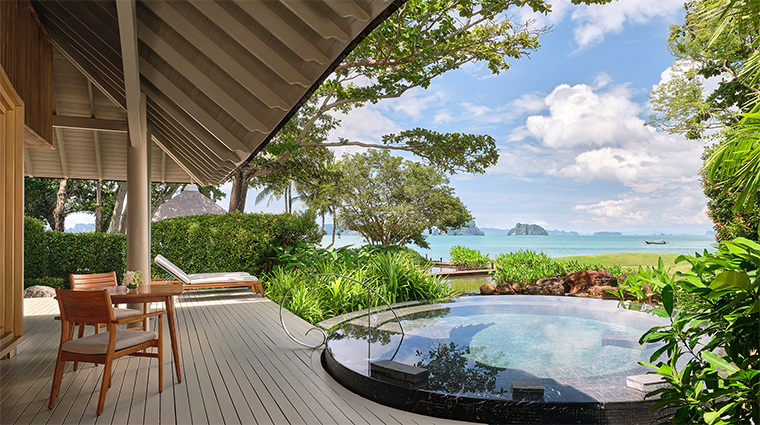 phulay bay a ritz carlton reserve beach villa oceanfront view pool