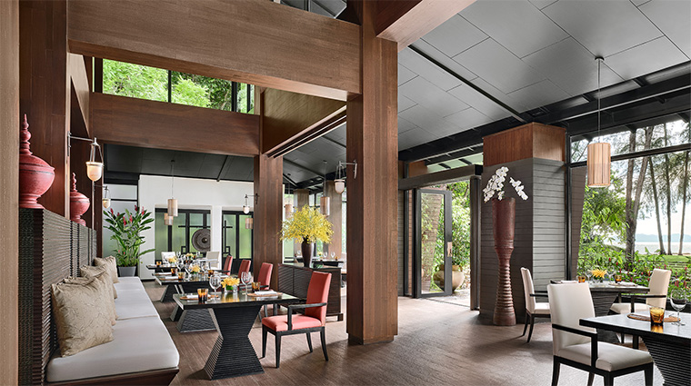 phulay bay a ritz carlton reserve jampoon restaurant interior