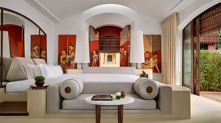 phulay bay a ritz carlton reserve pool villa sea view bedroom