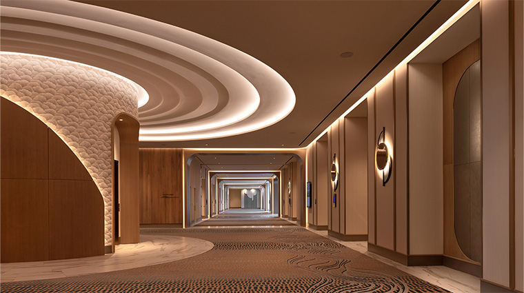 pier sixty six resort event center hallway