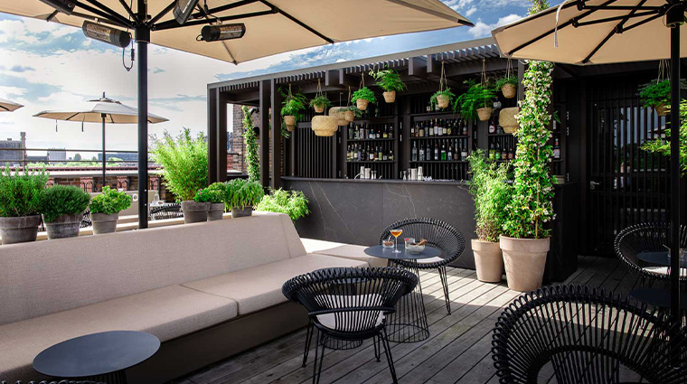 pillows grand boutique hotel maurits at the park Fitzs bar new