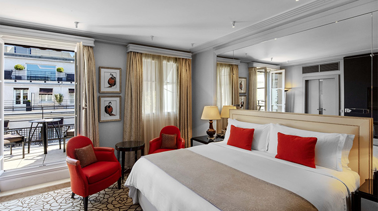 prince de galles a luxury collection hotel art deco room terrace
