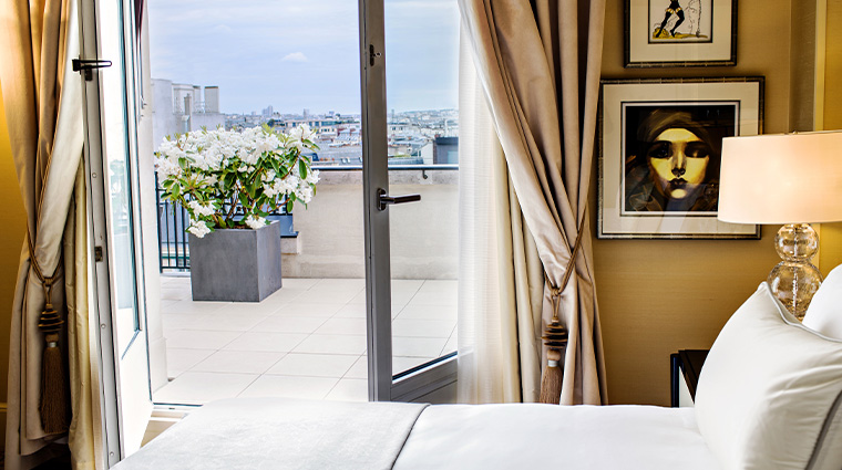 prince de galles a luxury collection hotel macassar suite terrace bedroom