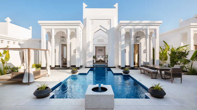 raffles al areen palace bahrain royal one bedroom villa