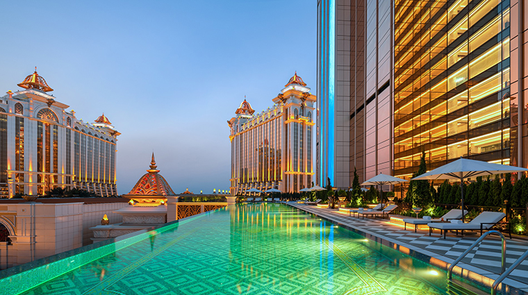 Raffles At Galaxy Macau Raffles 6F Pool Deck