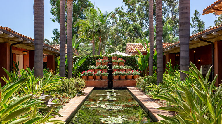 rancho valencia resort spa fountain2