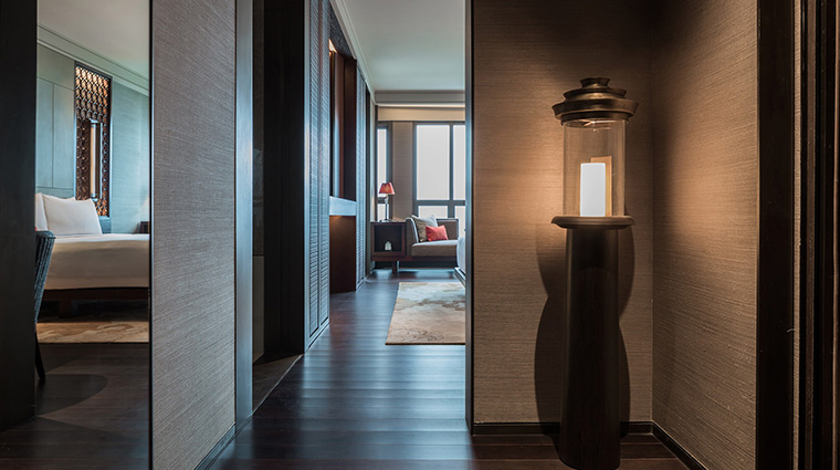 regent chongqing guest room entrance