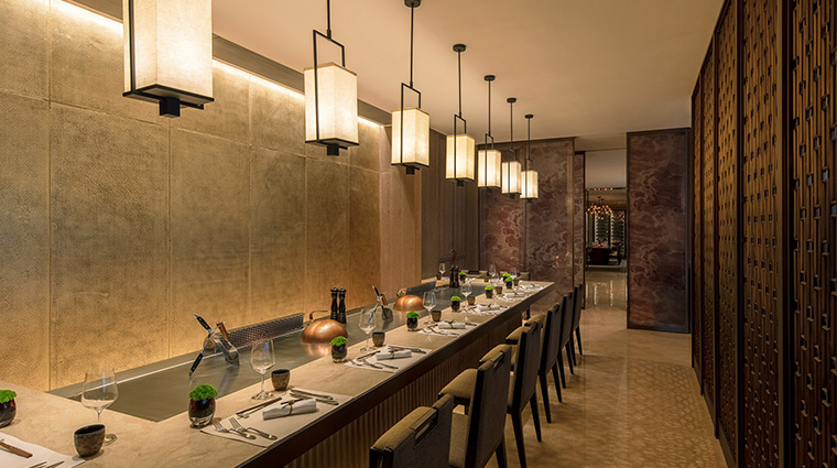 regent chongqing robins grill and teppanyaki teppan station