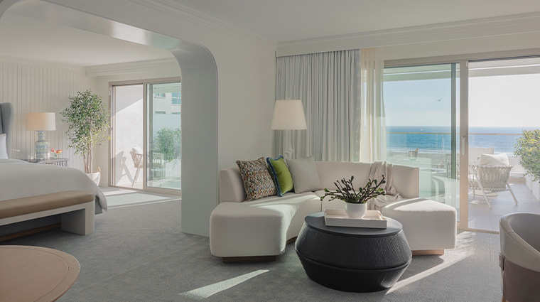 regent santa monica beach ocean view king