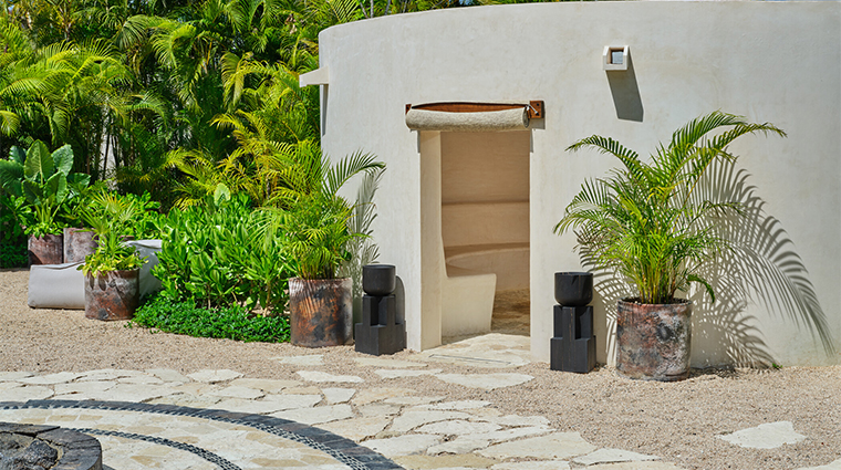 remede spa punta mita temazcal outside