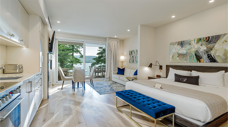 ripplecove hotel and spa pavillon massawippi prestige room