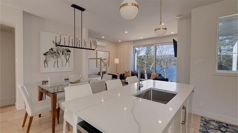 ripplecove hotel and spa villas dining room