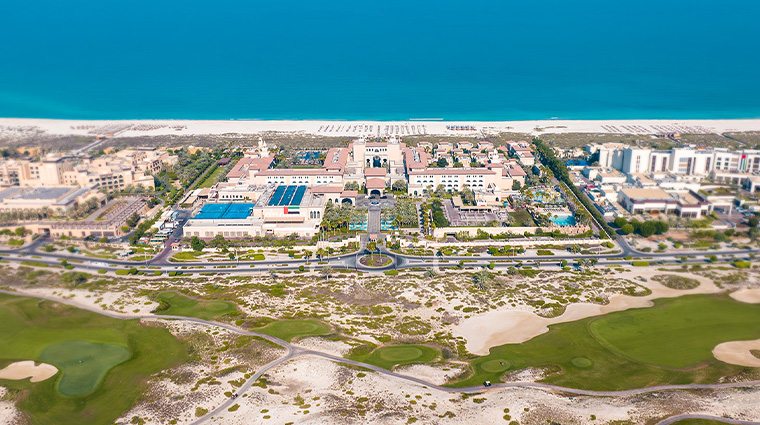 17rixos premium saadiyat island aerial