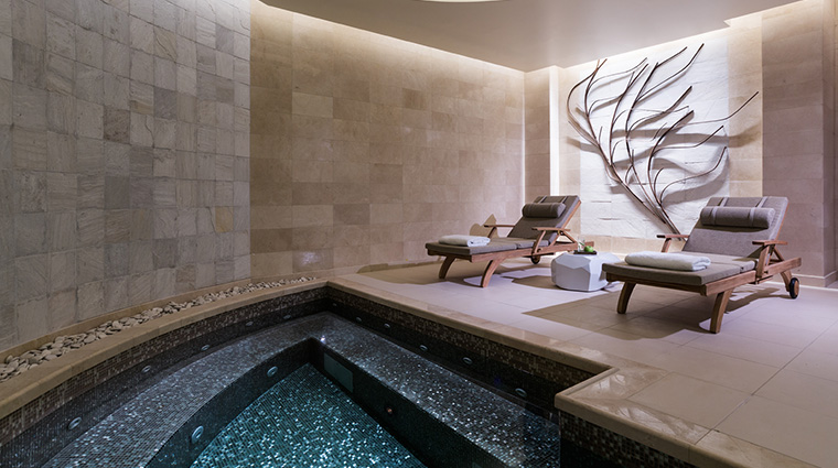 rosewood abu dhabi spa plunge pool