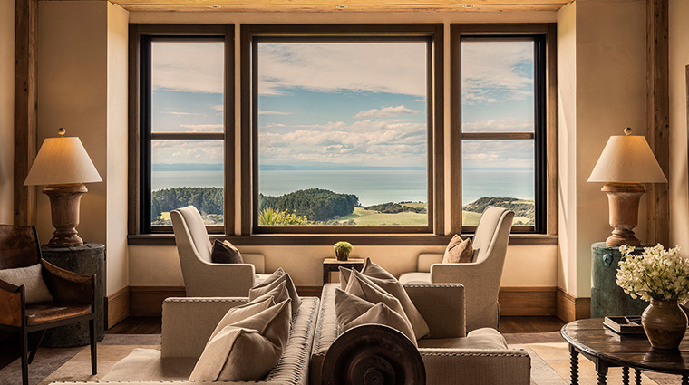 rosewood cape kidnappers main lodge lounge