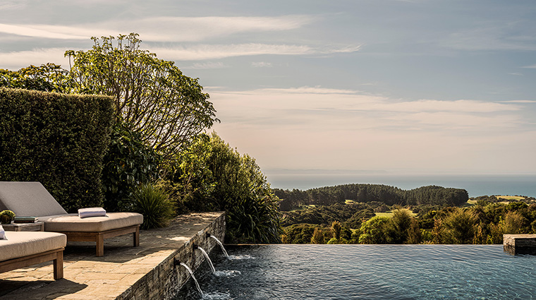rosewood cape kidnappers wellness pool