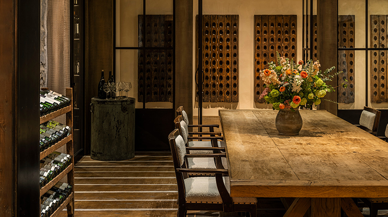 rosewood cape kidnappers wine cellar