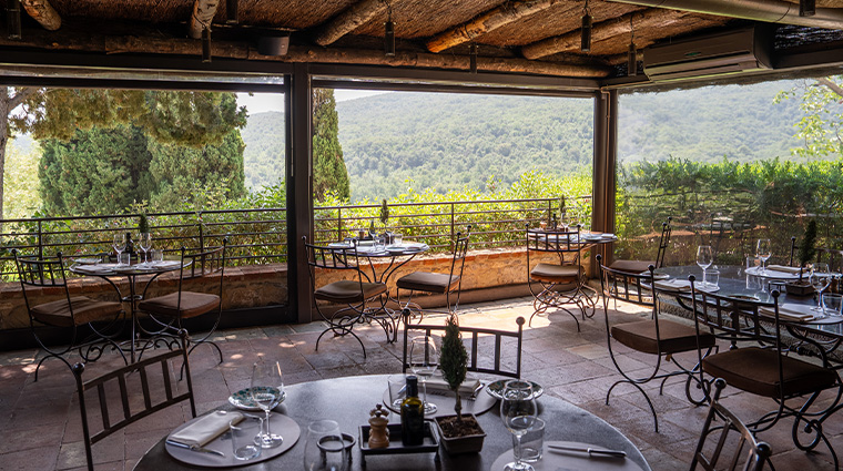 rosewood castiglion del bosco Osteria La Canonica