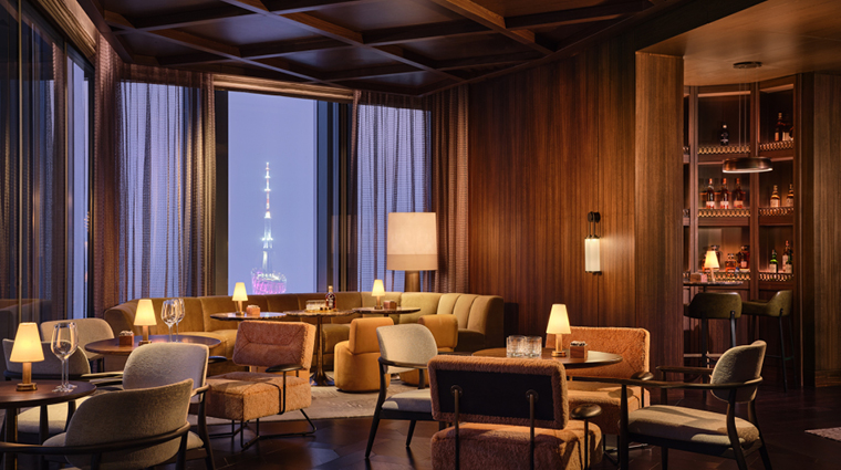 rosewood guangzhou too high interior with canton tower view