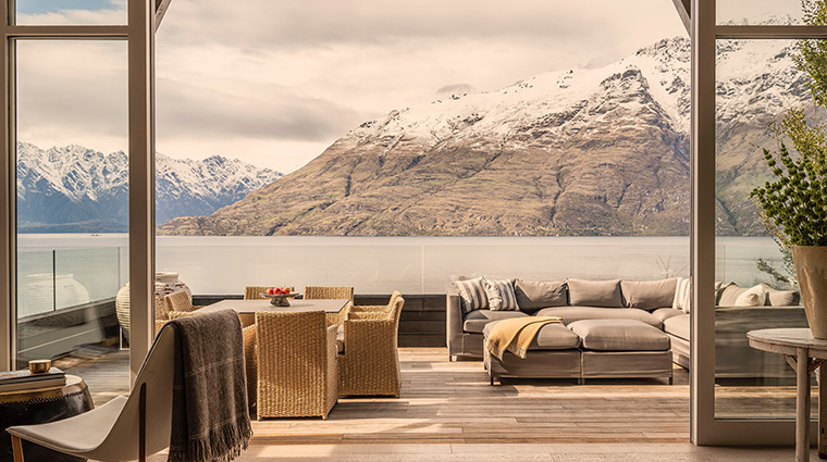 rosewood matakauri lake four bedroom living