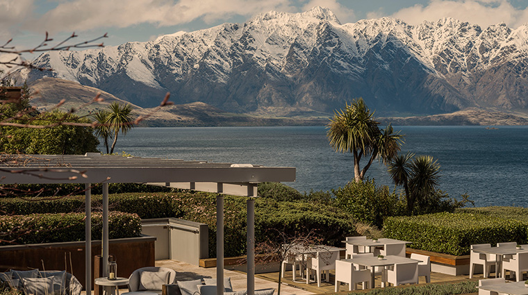 rosewood matakauri main lodge terrace