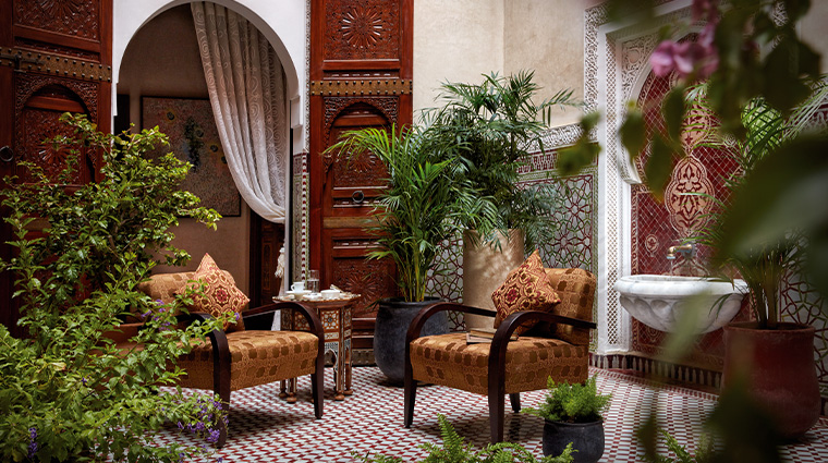 royal mansour marrakech Vestibule Riad